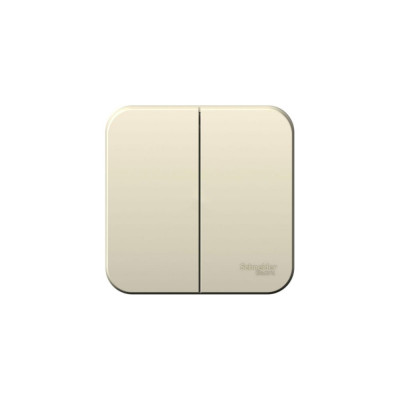 Двухклавишный выключатель Systeme Electric BLANCA BLNVA105012