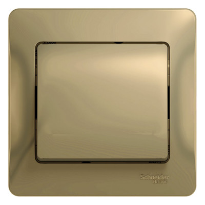 Одноклавишный выключатель Systeme Electric GLOSSA GSL000412