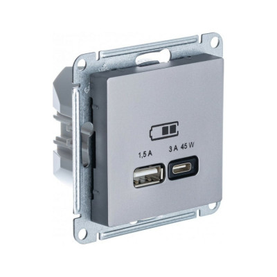 Usb розетка Systeme Electric Atlasdesign ATN000929