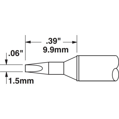 Картридж-наконечник для CV/MX METCAL CVC-7CH0014S