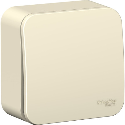 Systeme Electric ( Schneider Electric) BLANCA О/У 1-клавишный ВЫКЛЮЧАТЕЛЬ cх.1 , 10А, 250B,МОЛОЧНЫЙ BLNVA101002