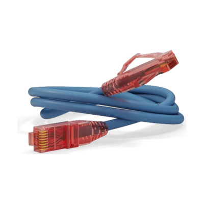 Патч-корд Hyperline PC-LPM-UTP-RJ45-RJ45-C5e-1M-LSZH-BL 30885