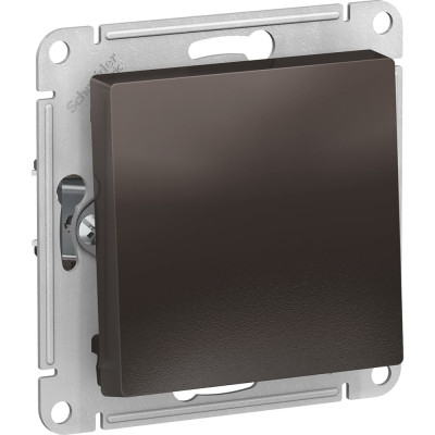 Systeme Electric ( Schneider Electric) AtlasDesign Мокко Кнопка нажимная сх.1, 10АХ, механизм SE ATN000615