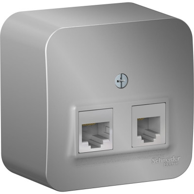 Двойная розетка Systeme Electric Blanca BLNIA045113