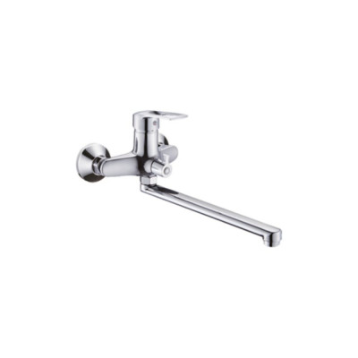 Универсальный смеситель Potato с прямым изливом с переключателем для душа P22217