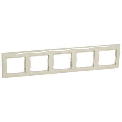 Legrand Рамка 5 постов Legrand Valena слоновая кость 696743