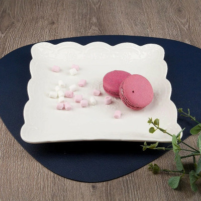 Набор блюд для сервировки Nouvelle Маршмеллоу, 25,5x25,5 см, 2 шт. 0530168-Н2