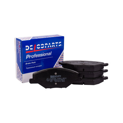 Передние колодки тормозные Delcoparts 19374070