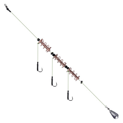 AZOR FISHING Набор снастей 3шт, фидерная с эффектом самоподсечки 