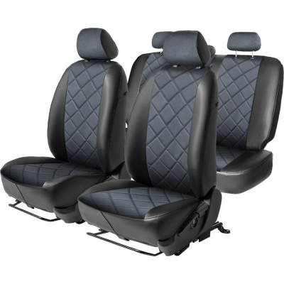 Авточехлы Rival Kia Rio Sd, 40/60, 2011-201, строчка, Hyundai Solaris Sd SC.2801.4