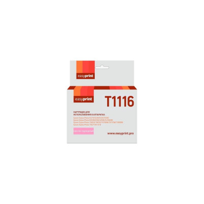 Картридж для Epson Stylus Photo R390, RX690, EasyPrint T0816, T1116 IE-T1116