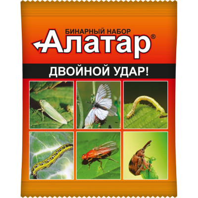 Ваше Хозяйство Бинарный набор от насекомых-вредителей Алатар двойной удар, на 5 л 4680104303786
