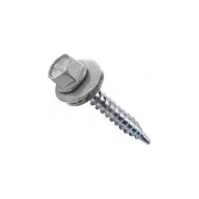 Кровельный саморез Bohrer ПРОМ 4,8x29 RAL7004 серый 4500 шт. SKRAL-4,8х29 RAL7004