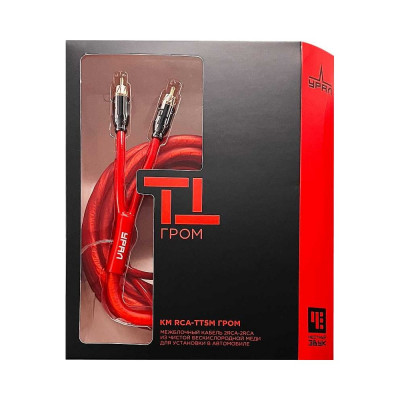 Ural sound Кабель межблочный урал тт км rca-тт5м гром УРАЛ КМ RCA-ТТ5М ГРОМ