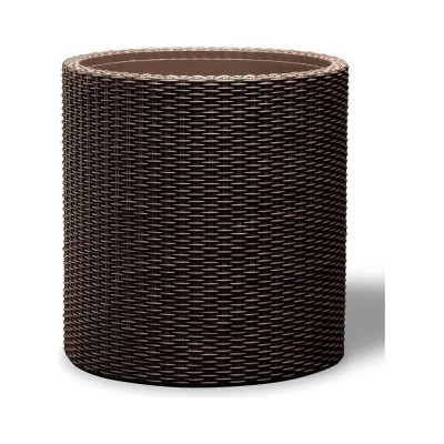 Кашпо Keter Cylinder Planter S коричневый 223940