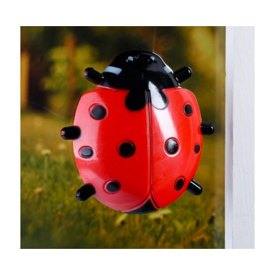Пластиковый оконный термометр Добропаровъ Божья коровка, в пакете 4444057