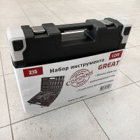 Набор инструментов 215 предметов СОРОКИН Great 1.215