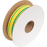 Трубка термоусадочная T-BOX 20/10 желто-зеленый 10м КВТ 65640