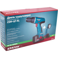 Аккумуляторная дрель-шуруповерт Кратон CDH-12-KL 3 11 01 038
