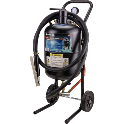 Передвижной пескоструйный аппарат напорного типа (бак 19 л, 170-566 л/мин, 4-8,5 атм) Forsage F-SB5(7394)