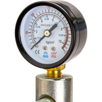 Передвижной пескоструйный аппарат напорного типа (бак 19 л, 170-566 л/мин, 4-8,5 атм) Forsage F-SB5(7394)