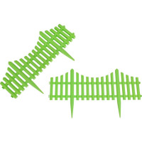 Ограждение Greengo 30x300 см, 5 секций, салатовое 3296971
