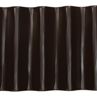 Ограждение клумб Greengo Волна 110x24 см, шоколад 5498369
