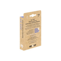 Нитриловые перчатки EcoLat сиреневые, 10 шт./уп., размер S 73037/S