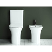 Напольное пристенное биде Ceramicanova STAR CN1906