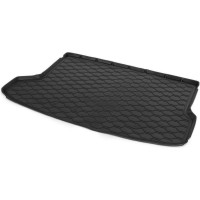 Коврик в багажник автомобиля Rival для Kia Seltos с сабвуфером 2020-н.в., полиуретан 12810003