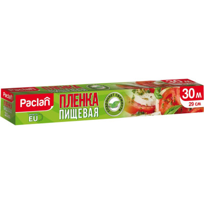 Пленка Paclan из ПЭ 30 м х 29 см в коробке ПВД 42016163 405030