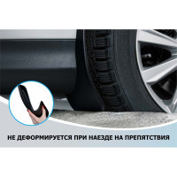 Брызговики задние Rival Chery Tiggo 7 Pro 2020-/7 Pro Max 2022-/Xcite X-Cross 7 2024- 20908002
