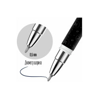 Масляная ручка LOREX Slim Soft Grip GRUNGE 4 EVER 0,50 мм LXOPSSG-GF1