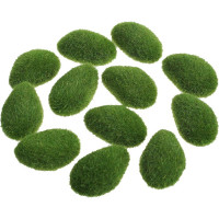Мохнатый искусственный мох Greengo Камни 12 шт. 5200602