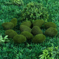 Мохнатый искусственный мох Greengo Камни 12 шт. 5200602