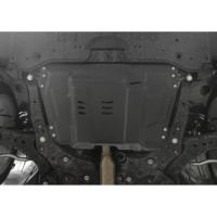 Защита картера и КПП Rival для Lexus ES VI V - 2.5; 3.5 2012-2018/Lexus ES VII V - 2. 111.9519.1
