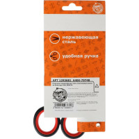 Канцелярские ножницы Calligrata 14 см пластиковые ручки 1293681