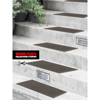 Щетинистое покрытие ComeForte Дон-Турф 40х60 см серый A0000348