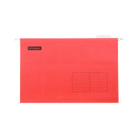 Подвесная папка OfficeSpace Foolscap 365 x 240 мм, 10 шт в комплекте, красная 296363