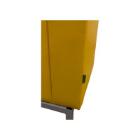 Диван Мягкий офис Аполлон двухместный желтый АПЛ201ЖЛТ