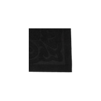 Придверный коврик Доляна Восточная сказка без окантовки, 38х58 см, цвет чёрный 3567150