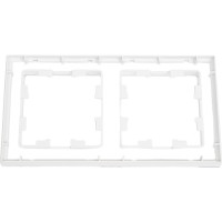 2-ая рамка Systeme Electric AtlasDesign Art Белый SE ATN200102