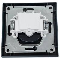 Розетка Systeme Electric AtlasDesign Изумруд б/з, 16А, в сборе SE ATN000840