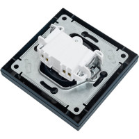 Розетка Systeme Electric AtlasDesign Изумруд б/з, 16А, в сборе SE ATN000840