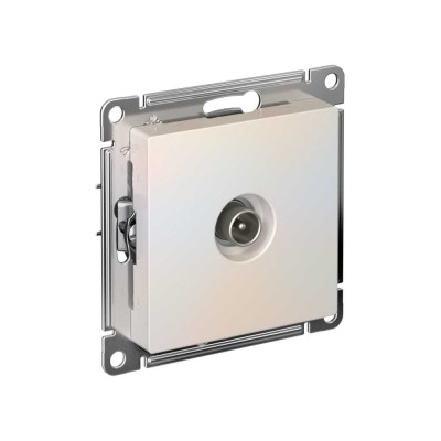 Розетка TV Systeme Electric AtlasDesign Жемчуг проходная 4DB, механизм SE ATN000492