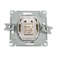 Компьютерная розетка Systeme Electric AtlasDesign Шампань RJ45, кат. 6A, механизм SE ATN000586