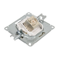 Компьютерная розетка Systeme Electric AtlasDesign Шампань RJ45, кат. 6A, механизм SE ATN000586