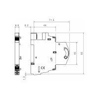 Вспомогательный переключающий контакт положения Legrand DX3 - 6 А - 250 В 406258