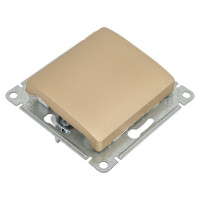 Перекрестный переключатель Systeme Electric Glossa Титан, сх.7, 10АХ SE GSL000471