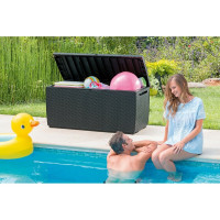 Сундук Keter Rattan Storage Capri 305L серый 230416